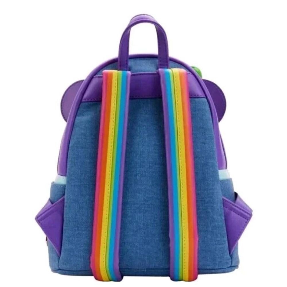 Loungefly Bag Lisa Frank Panda Painter Cosplay‎ Mini Backpack Exclusive - Picture 3 of 5